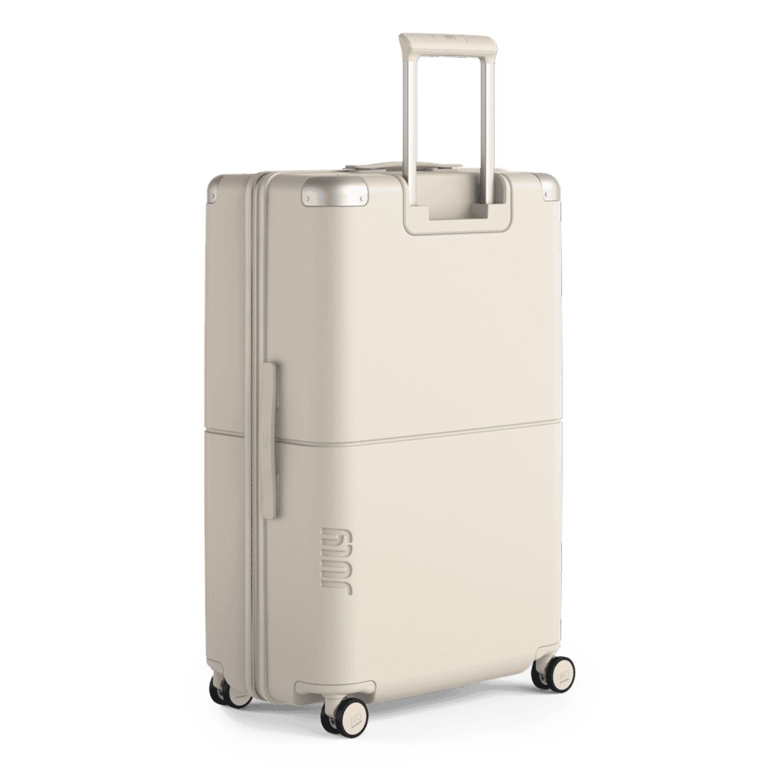 July Checked Plus Polycarbonate 30" Luggage - Bone