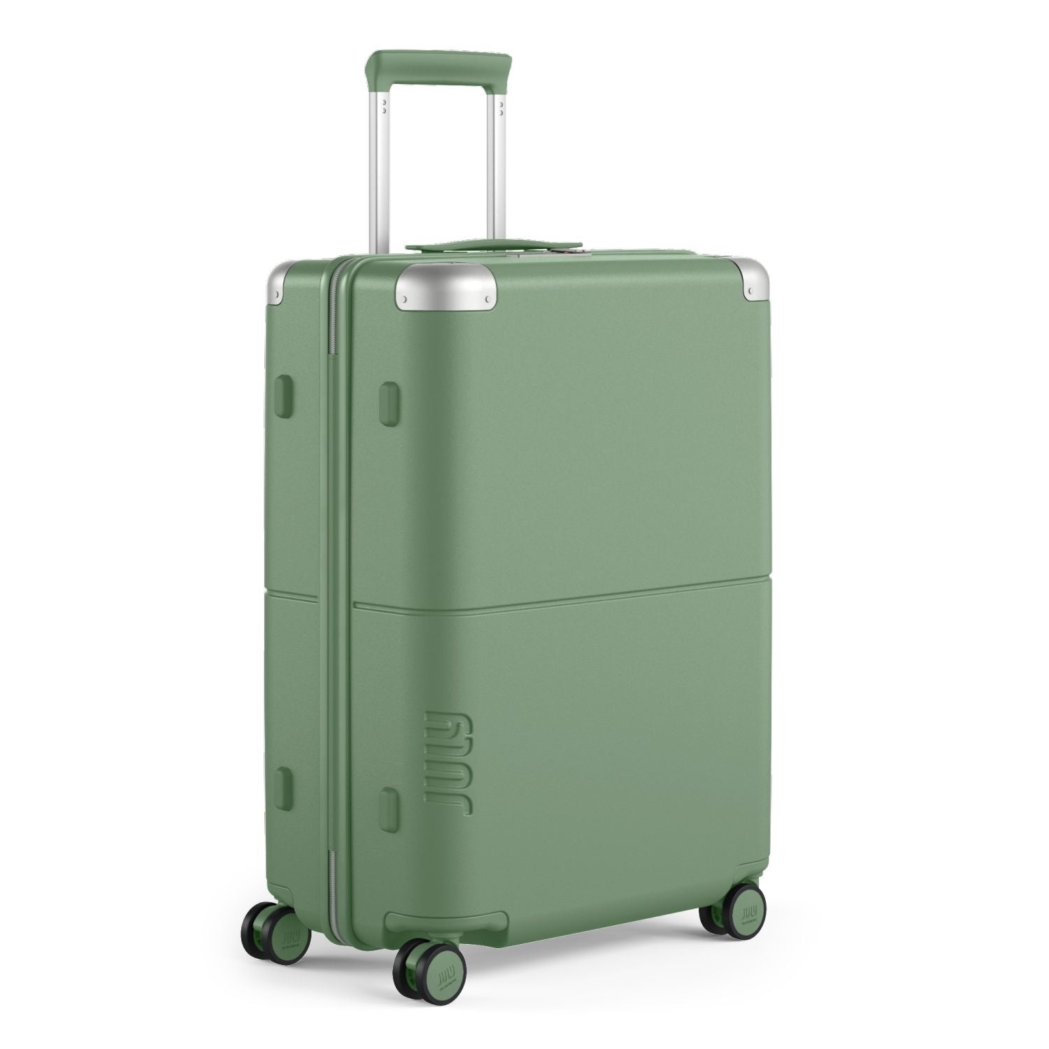 July Checked Polycarbonate 26" Luggage - Sage
