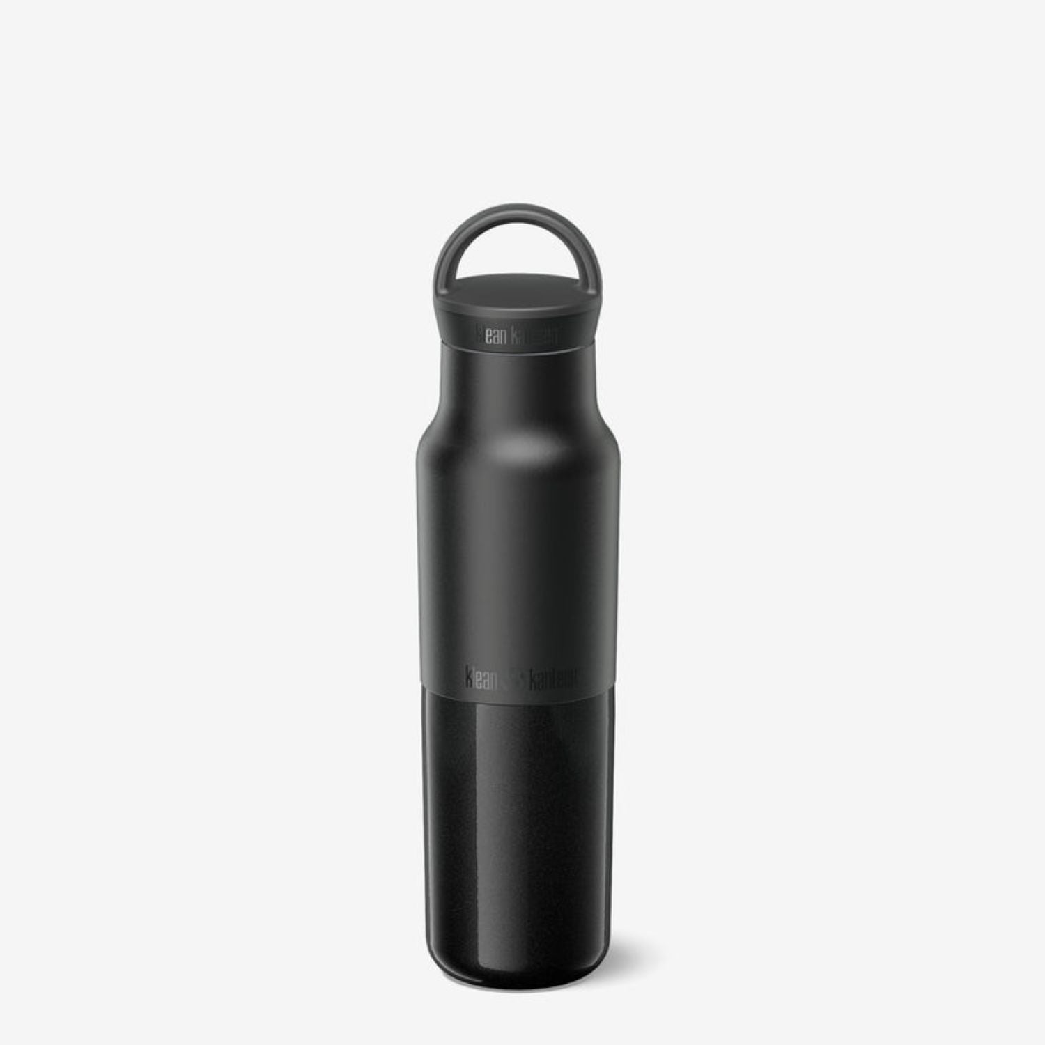 Klean Kanteen Rise Vac Classic 12Oz (W/ Arch Loop) (Black)