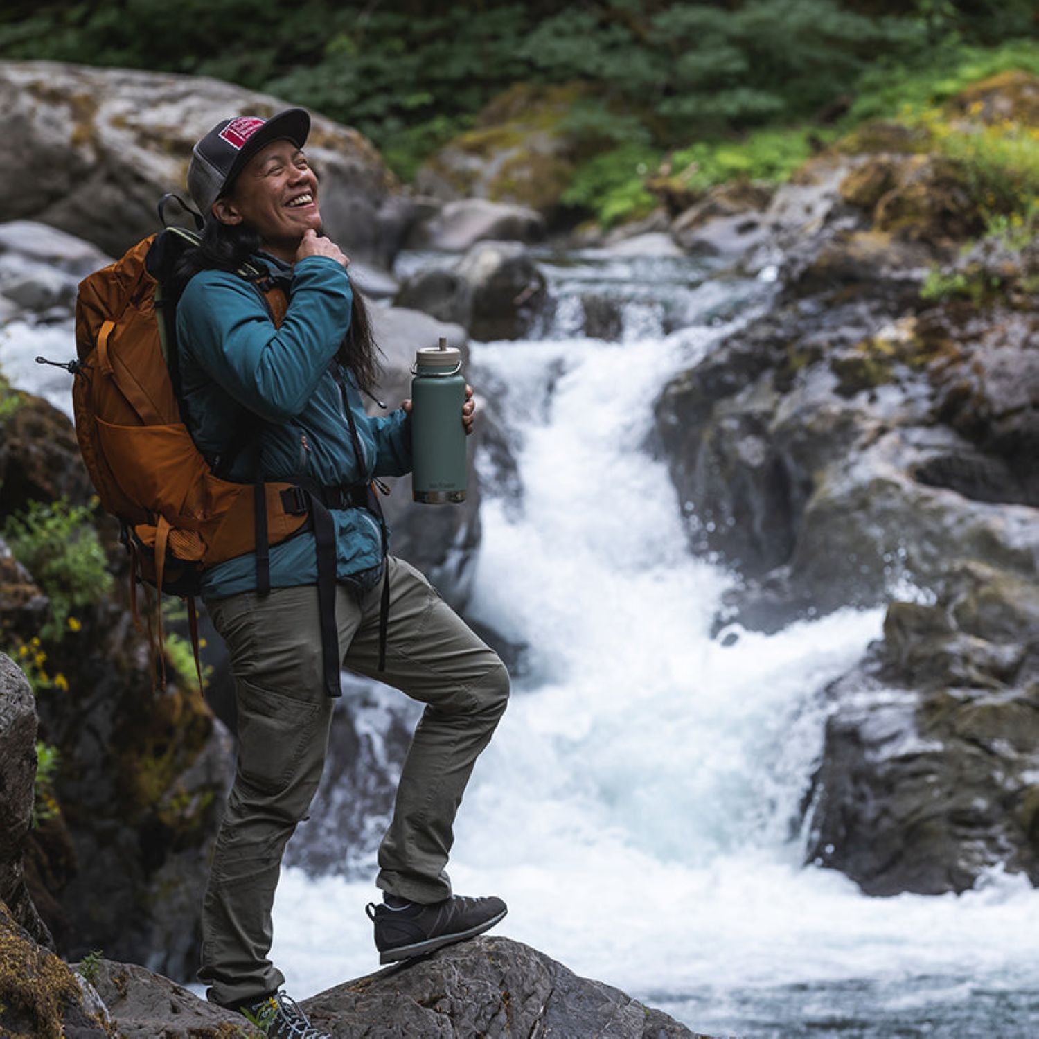 Klean Kanteen Tkwide 32Oz (W/ Twist Cap) (Clear Sky)