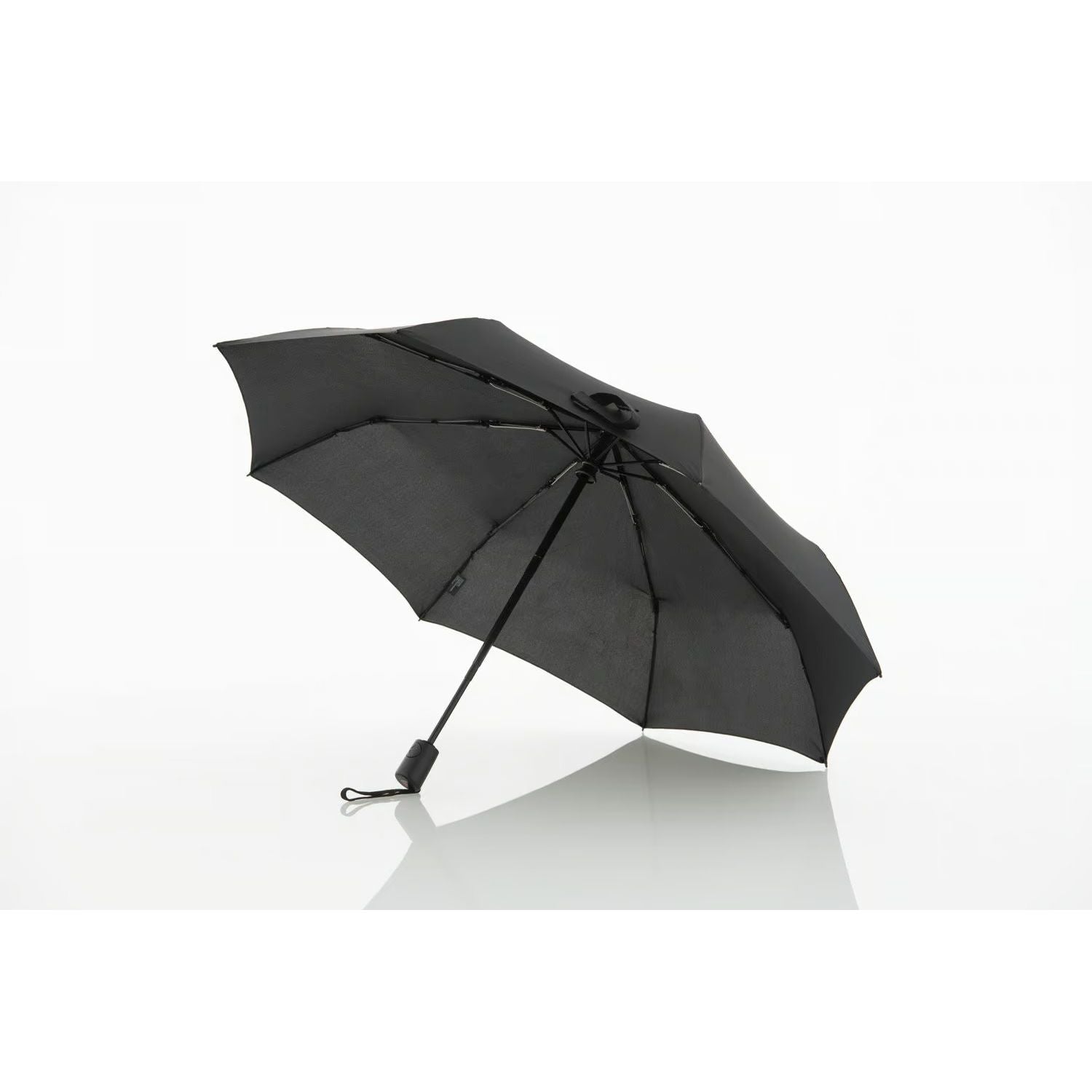 Knirps A.200 Medium Duomatic (UV Protection) - Navy / Black Inner Coating