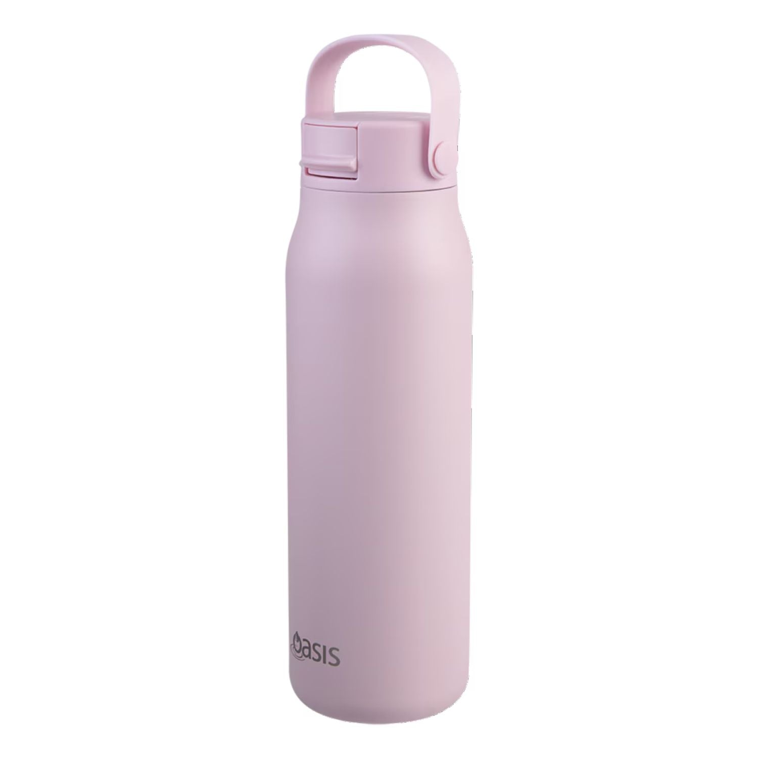 Oasis Ceramic S/S Insulated Sorrento Sipper Bottle 900ML - Pink Lemonade
