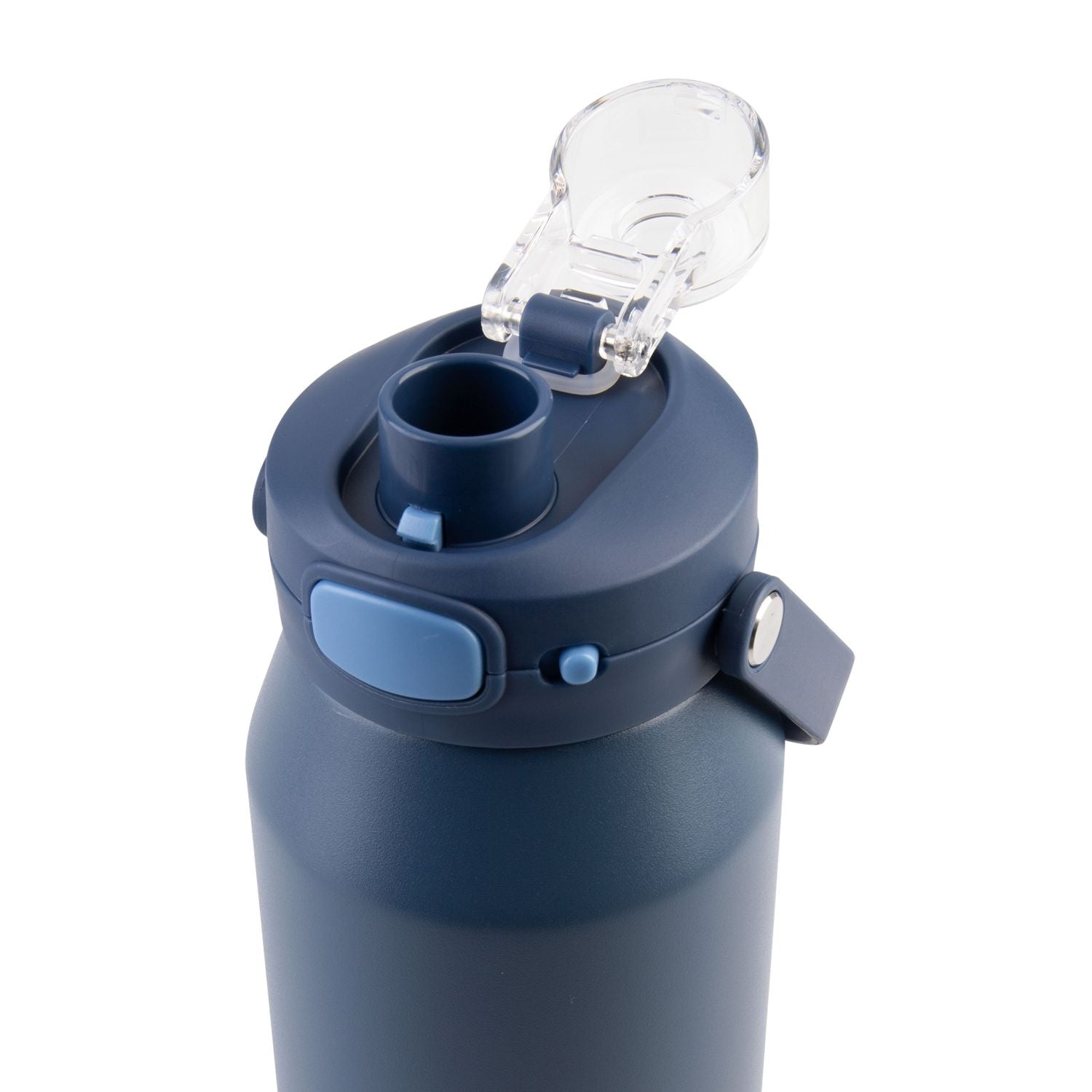 Oasis Ceramic S/S Triple Wall Capri Quick Release Drink Bottle 1L - Indigo
