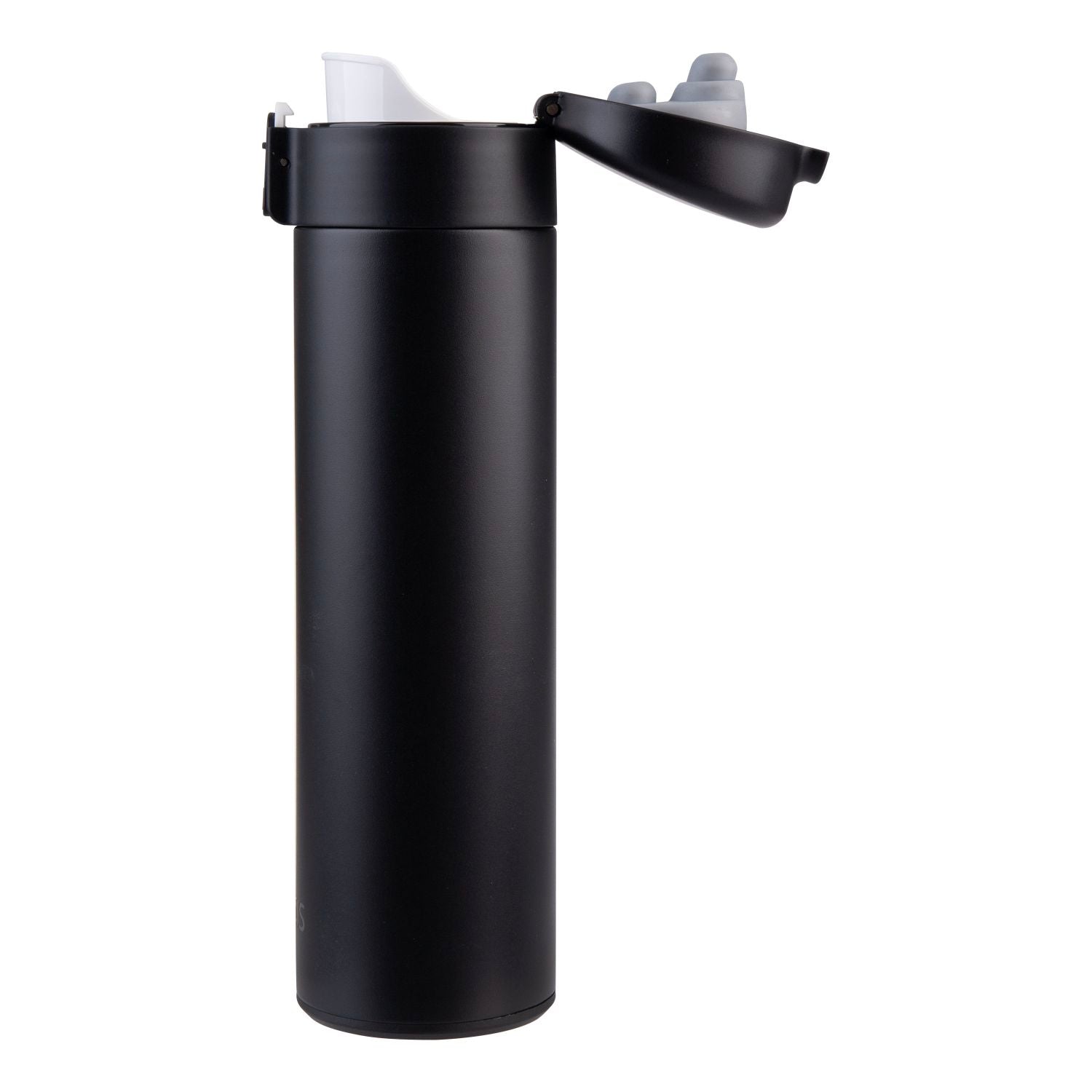 Oasis S/S Flip-Top With Lock Vacuum Flask 480Ml - Black