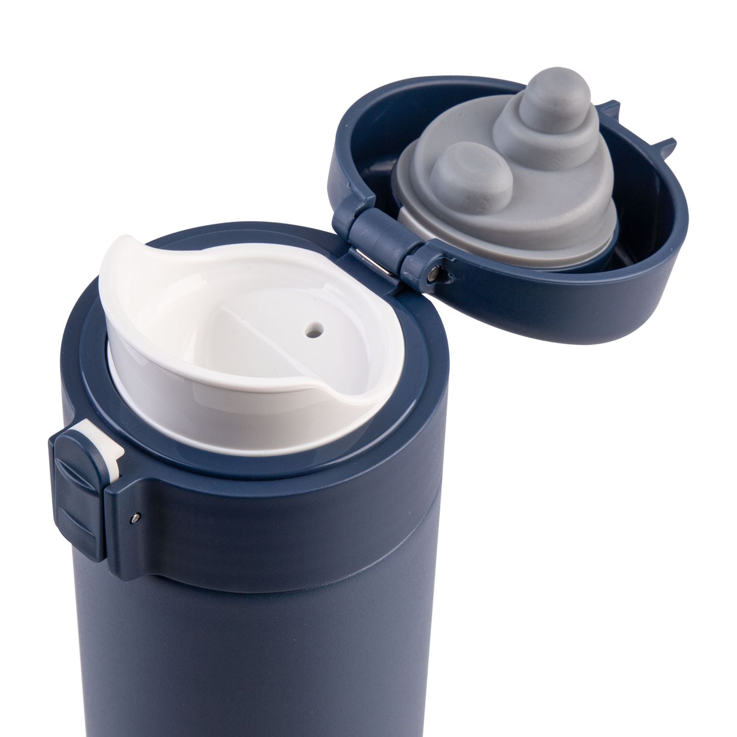 Oasis S/S Flip-Top With Lock Vacuum Flask 480Ml - Indigo