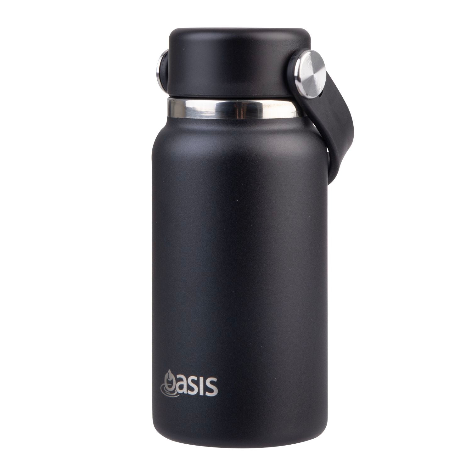 Oasis S/S Insulated Mini Bottle 200ML - Black