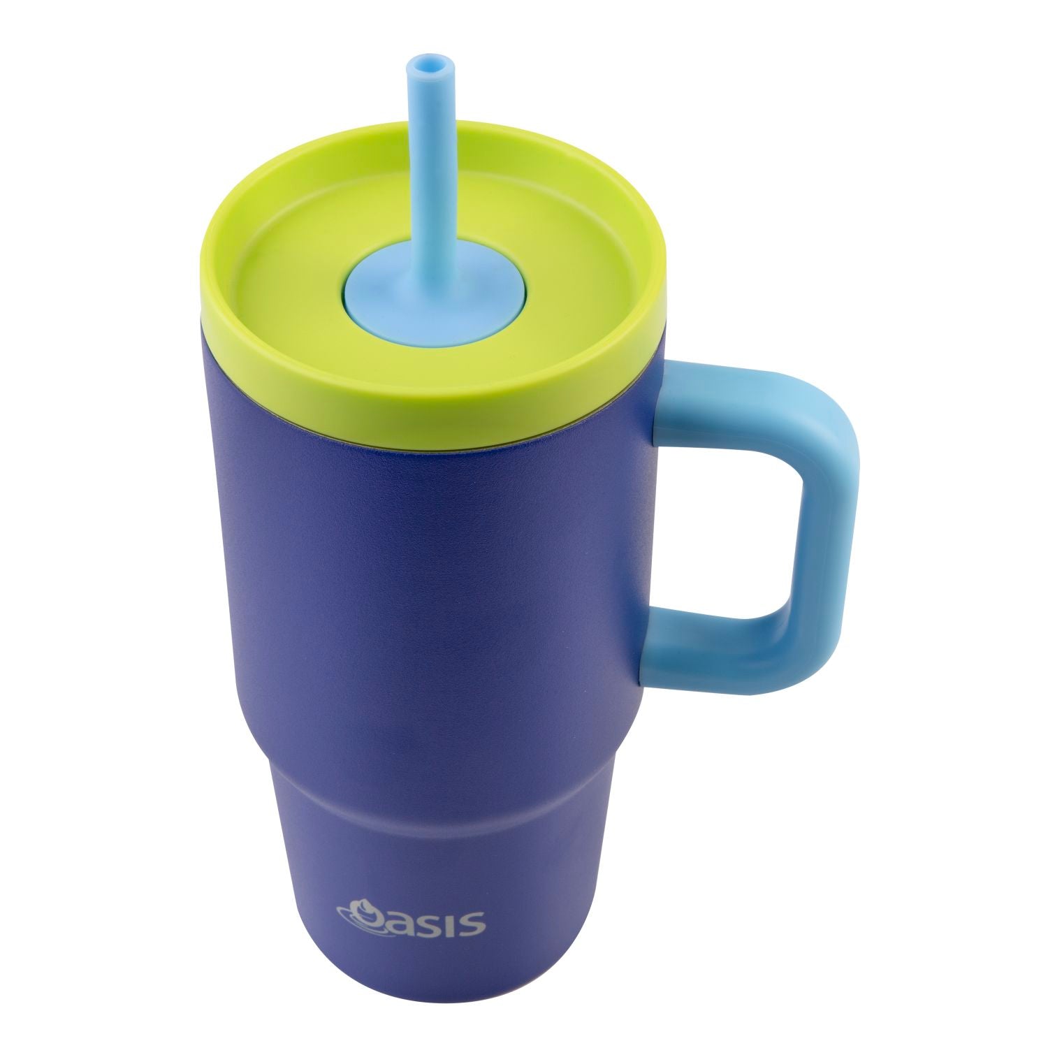 Oasis S/S Insulated Mini Commuter Travel Tumbler 700Ml Cap Only - Peacock Blue