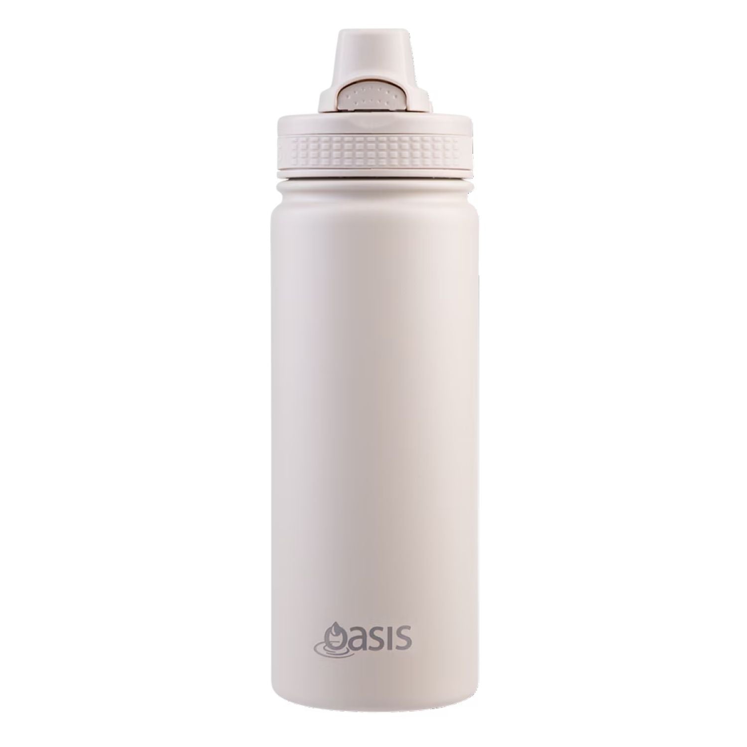 Oasis S/S Insulated Thermal Sports Bottle Quick Release 550ML - Oat