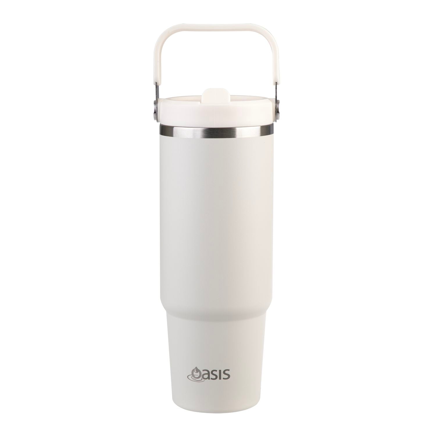 Oasis S/S Insulated Voyager Carry Tumbler Cap Only - Alabaster