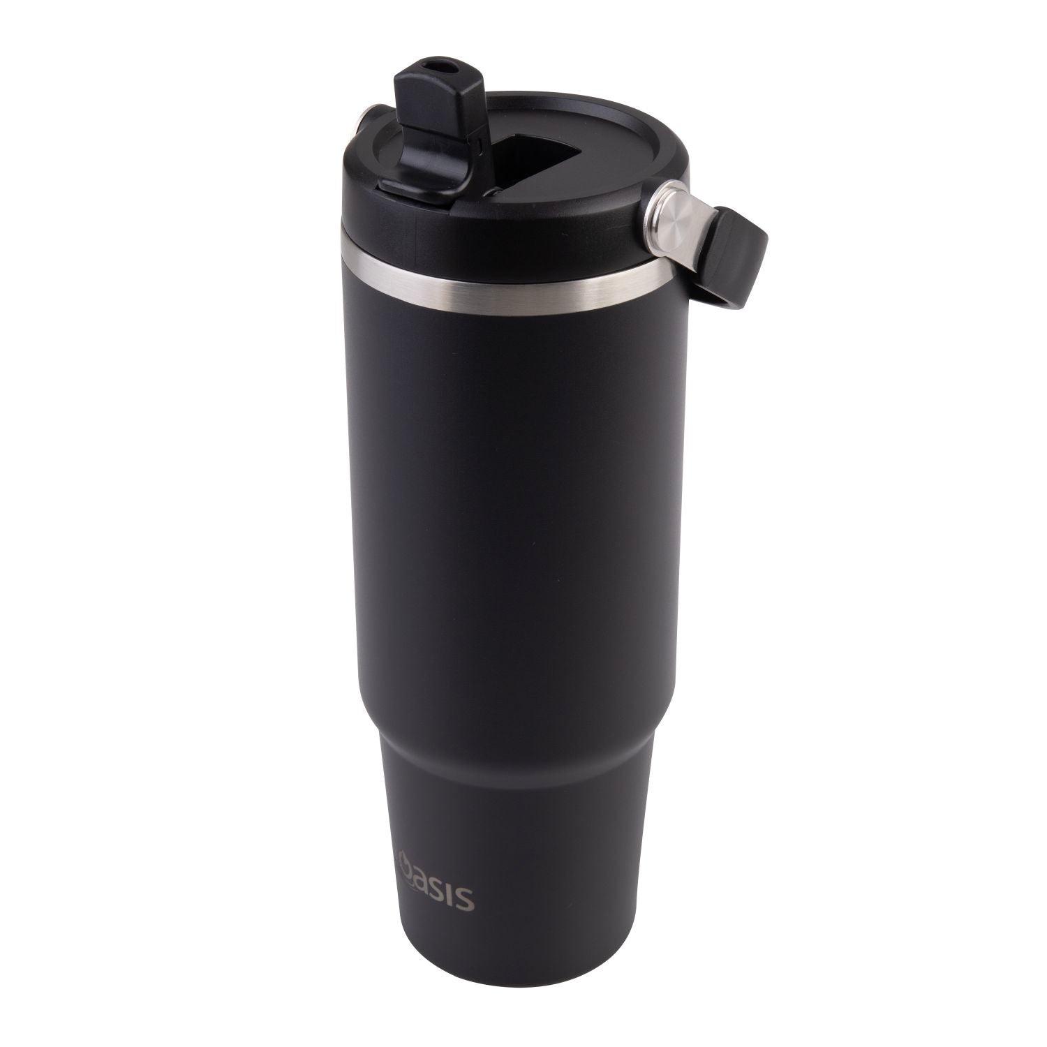 Oasis S/S Insulated Voyager Carry Tumbler Cap Only - Black