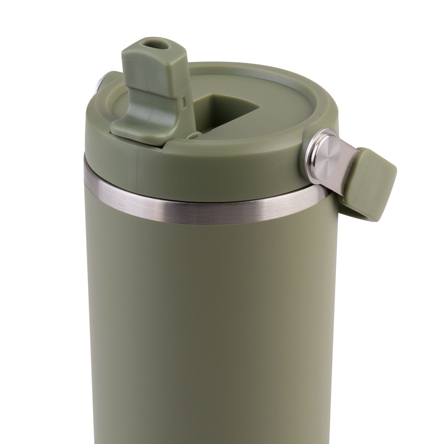 Oasis S/S Insulated Voyager Carry Tumbler Cap Only - Olive Green