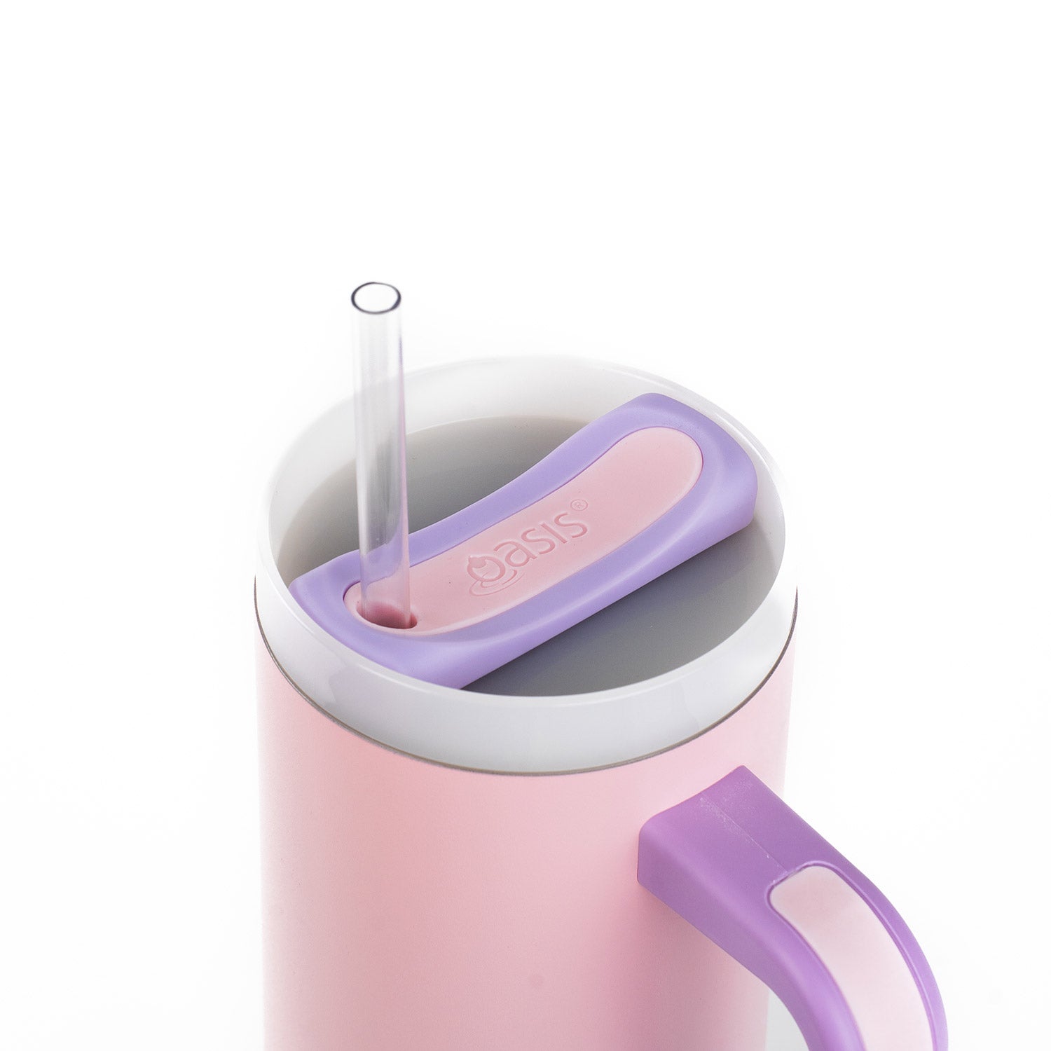 Oasis Stainless Steel Insulated Commuter Travel Tumbler 1.2L - Pink Guava