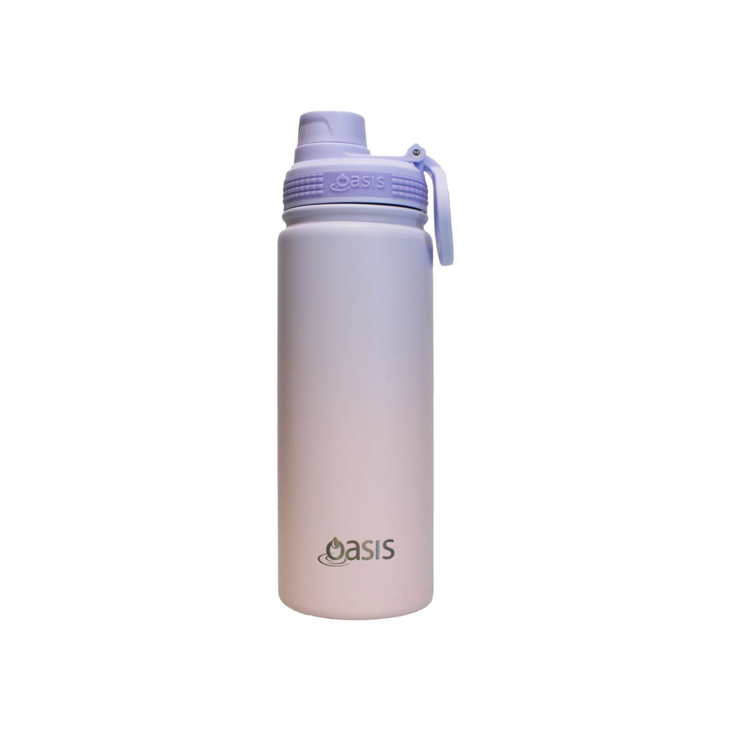 Oasis Stainless Steel Insulated Sports Water Bottle with Screw Cap 550ML  (Ombre) - Coral Mist