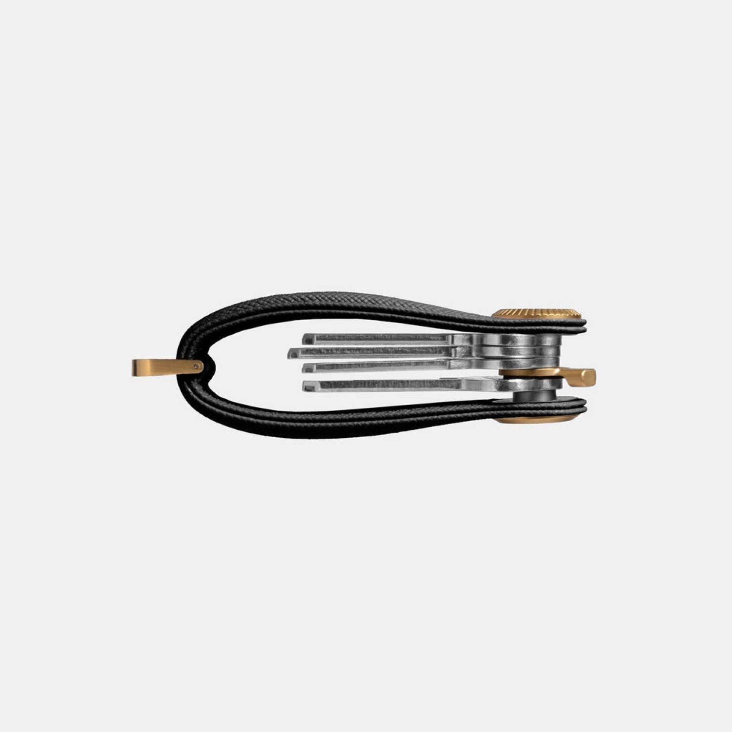 Orbitkey Saffiano Leather Key Organiser Pro (Liquorice)