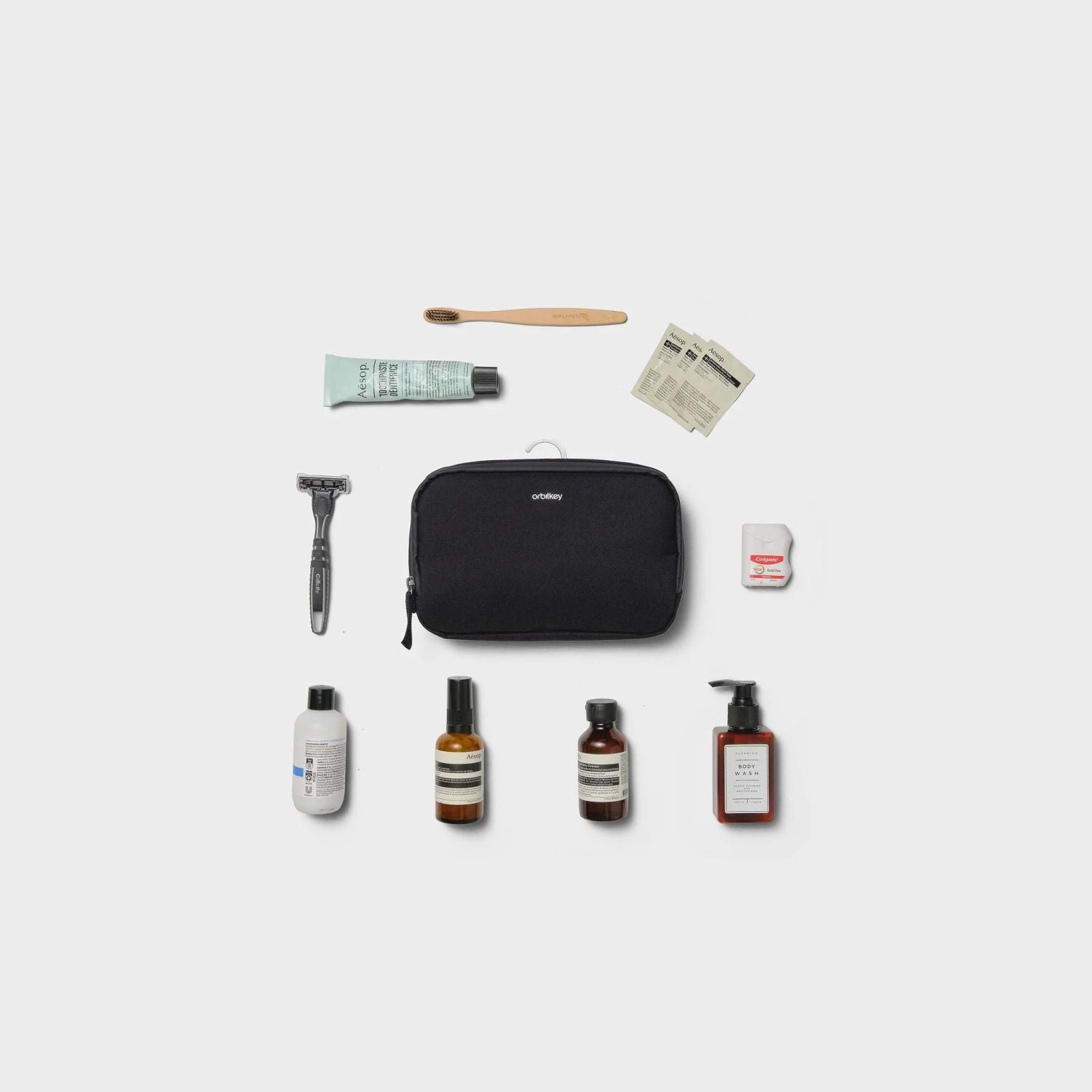 Orbitkey Toiletry Pouch (Black)