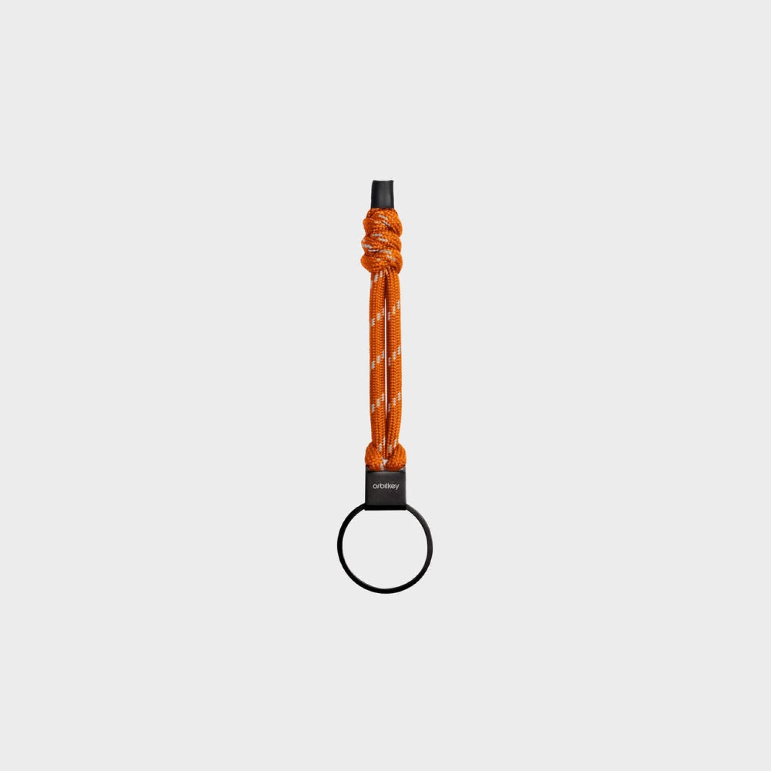 Orbitkey Urban Loop Keychain Leather (Tangerine)