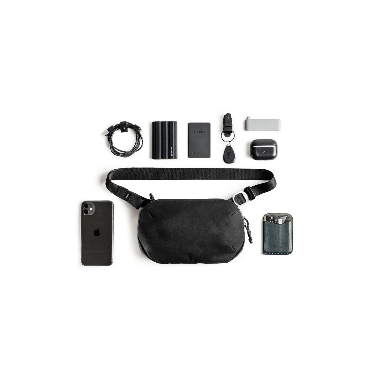 Orbitkey Urban Sling Bag Mini 2L (Black)