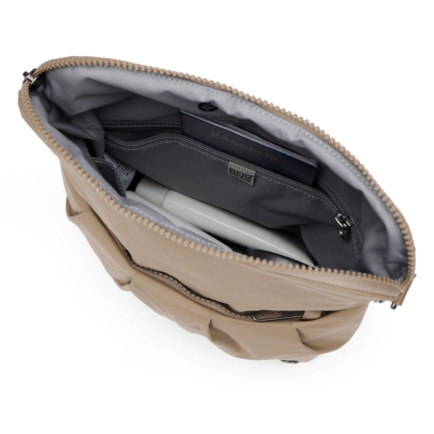 Pacsafe Citysafe CX Anti-theft Convertible Crossbody - Taupe