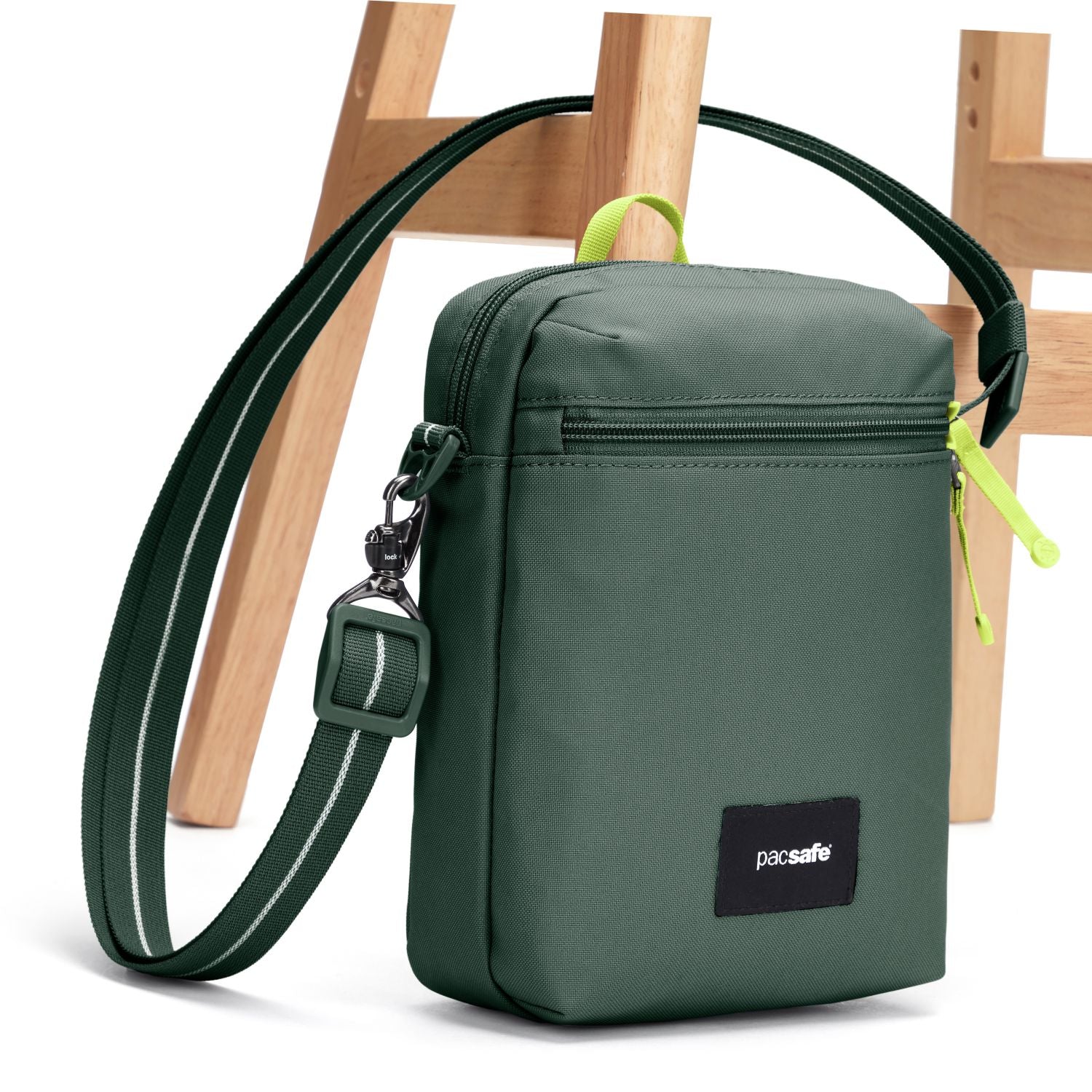 Pacsafe Go Anti-Theft Festival Crossbody - Spruce Green