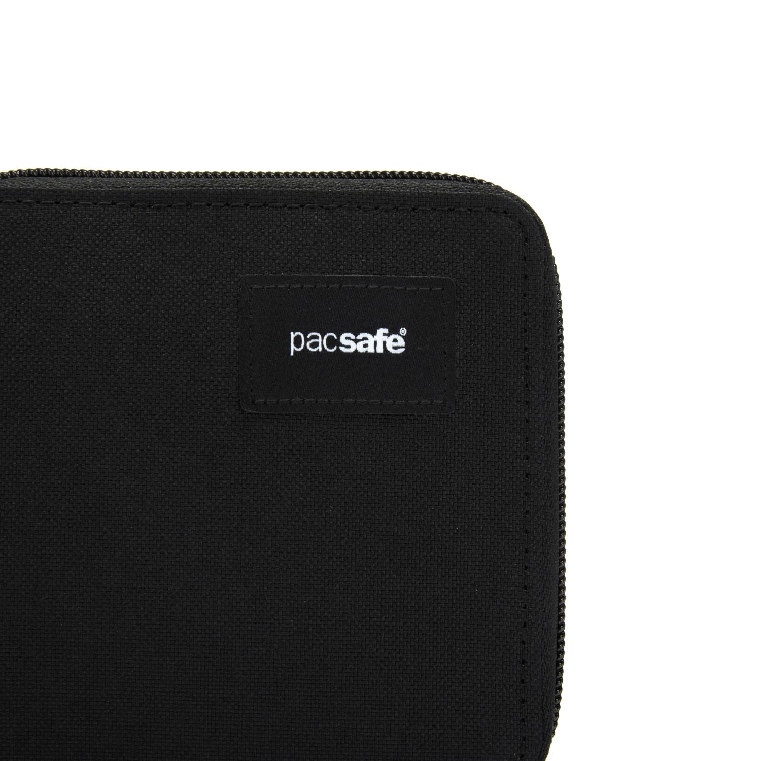 Pacsafe RFIDsafe RFID Blocking Zip Around Wallet - Jet Black