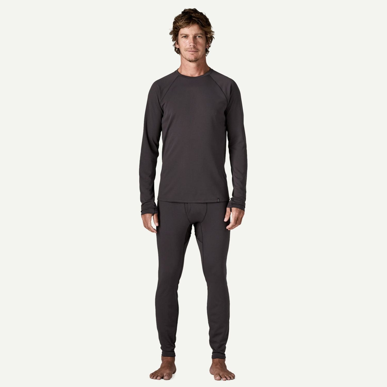 Patagonia Men's Capilene® Midweight Crewneck (Ink Black) - L