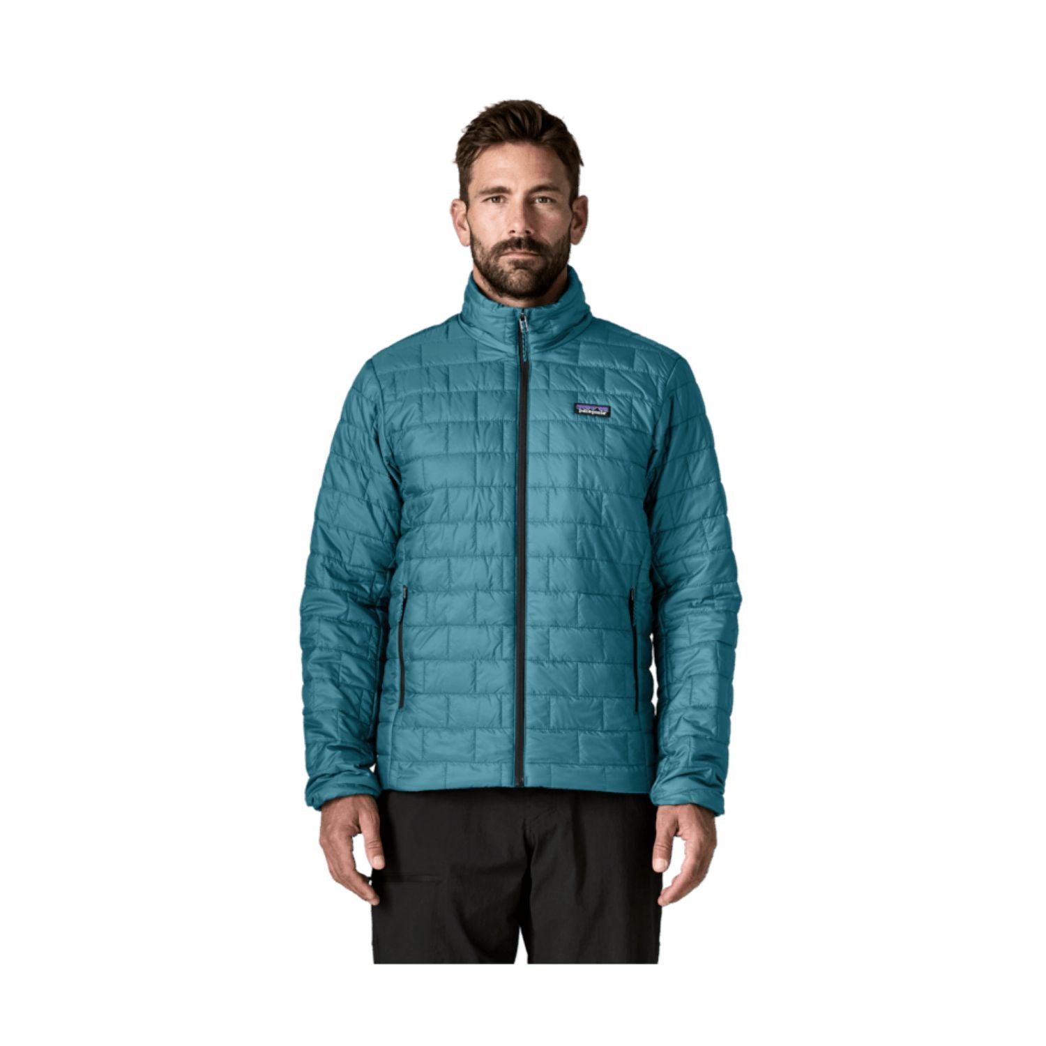 Patagonia Men's Nano Puff® Jacket - L (Glacial Blue)