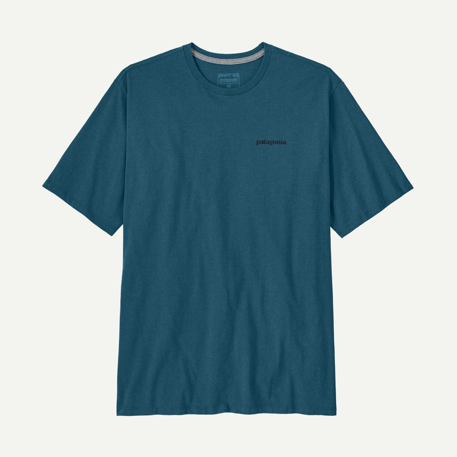 Patagonia Men's P-6 Logo Responsibili-Tee® (Glacial Blue) - M