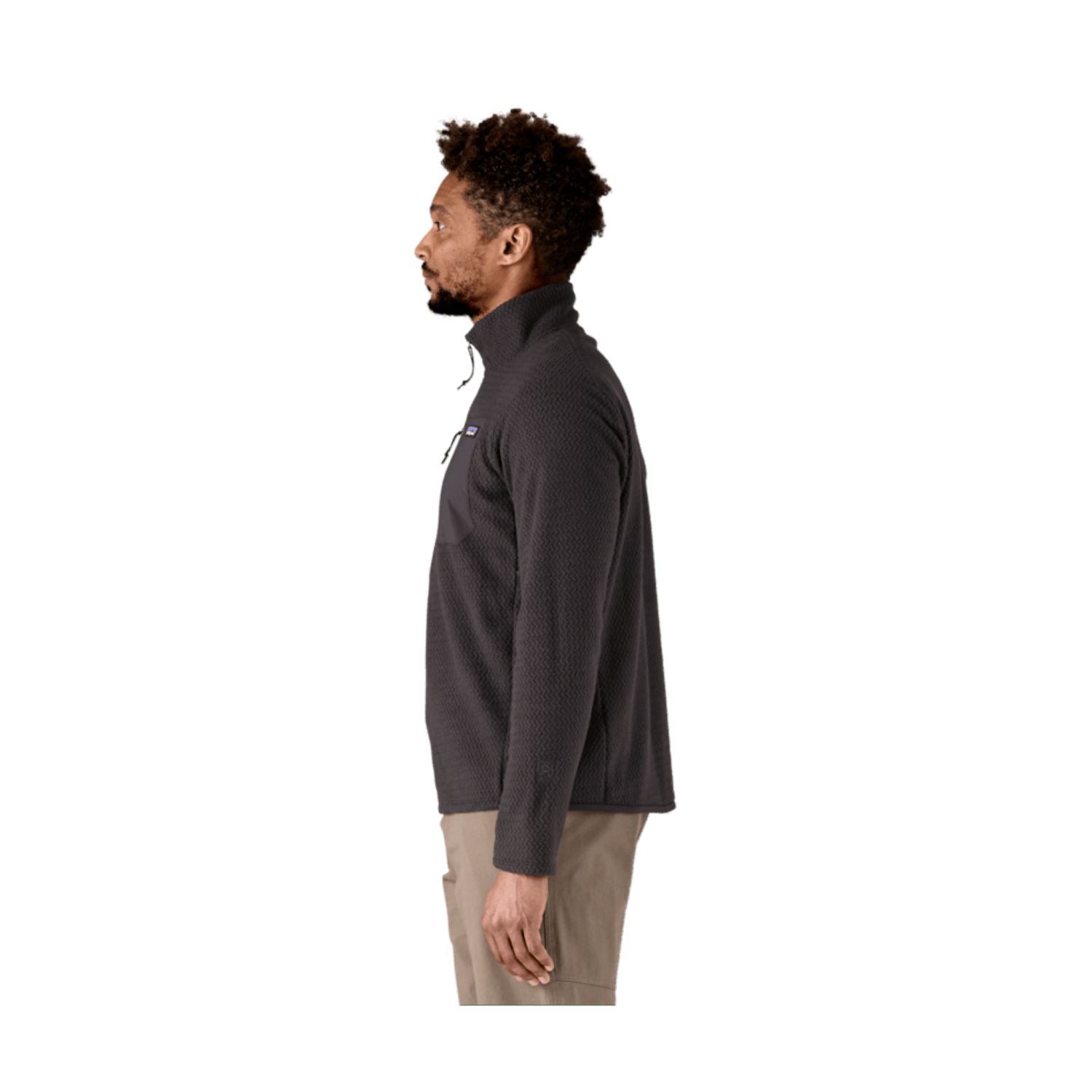 Patagonia Men's R1® Air Fleece Zip-Neck (Black) - M