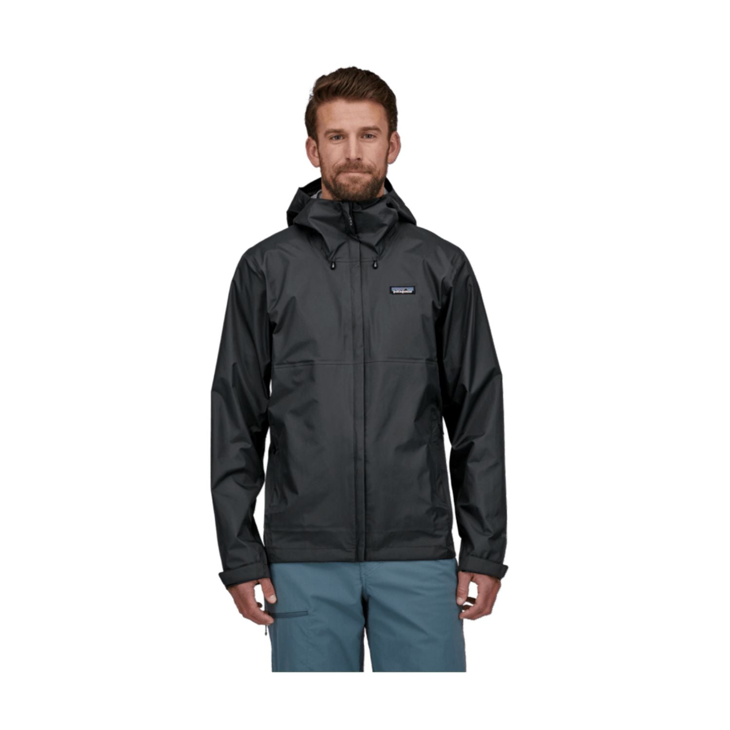 Patagonia Men's Torrentshell 3L Rain Jacket (Black) - L
