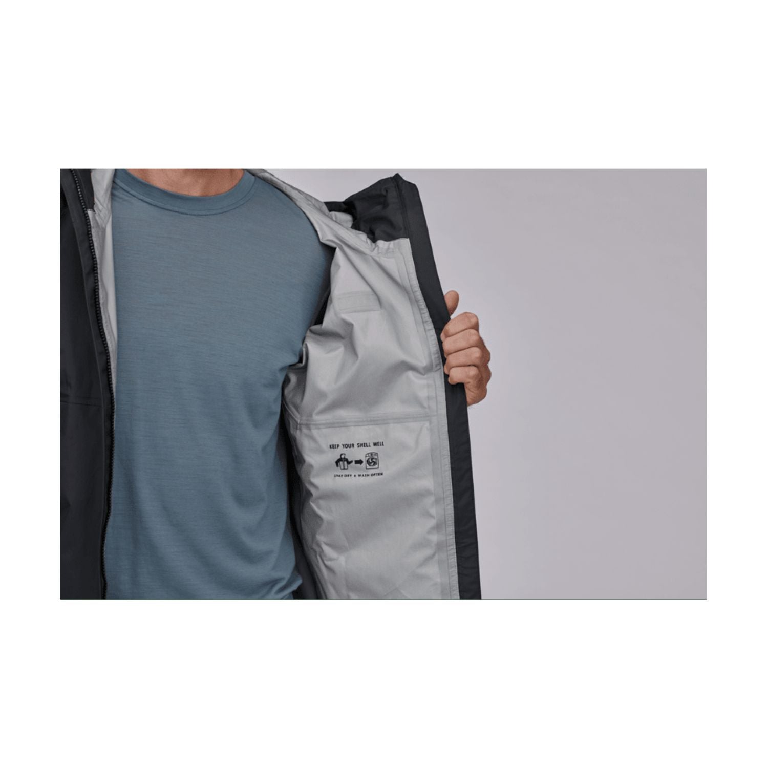 Patagonia Men's Torrentshell 3L Rain Jacket (Black) - L