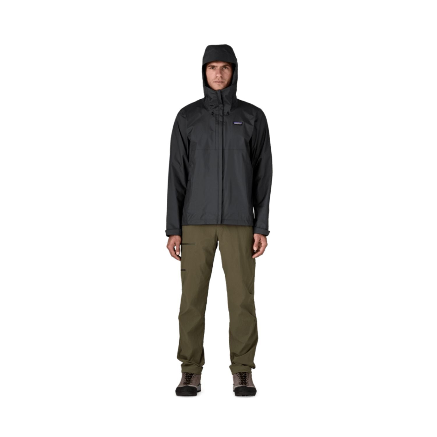 Patagonia Men's Torrentshell 3L Rain Jacket (Black) - L