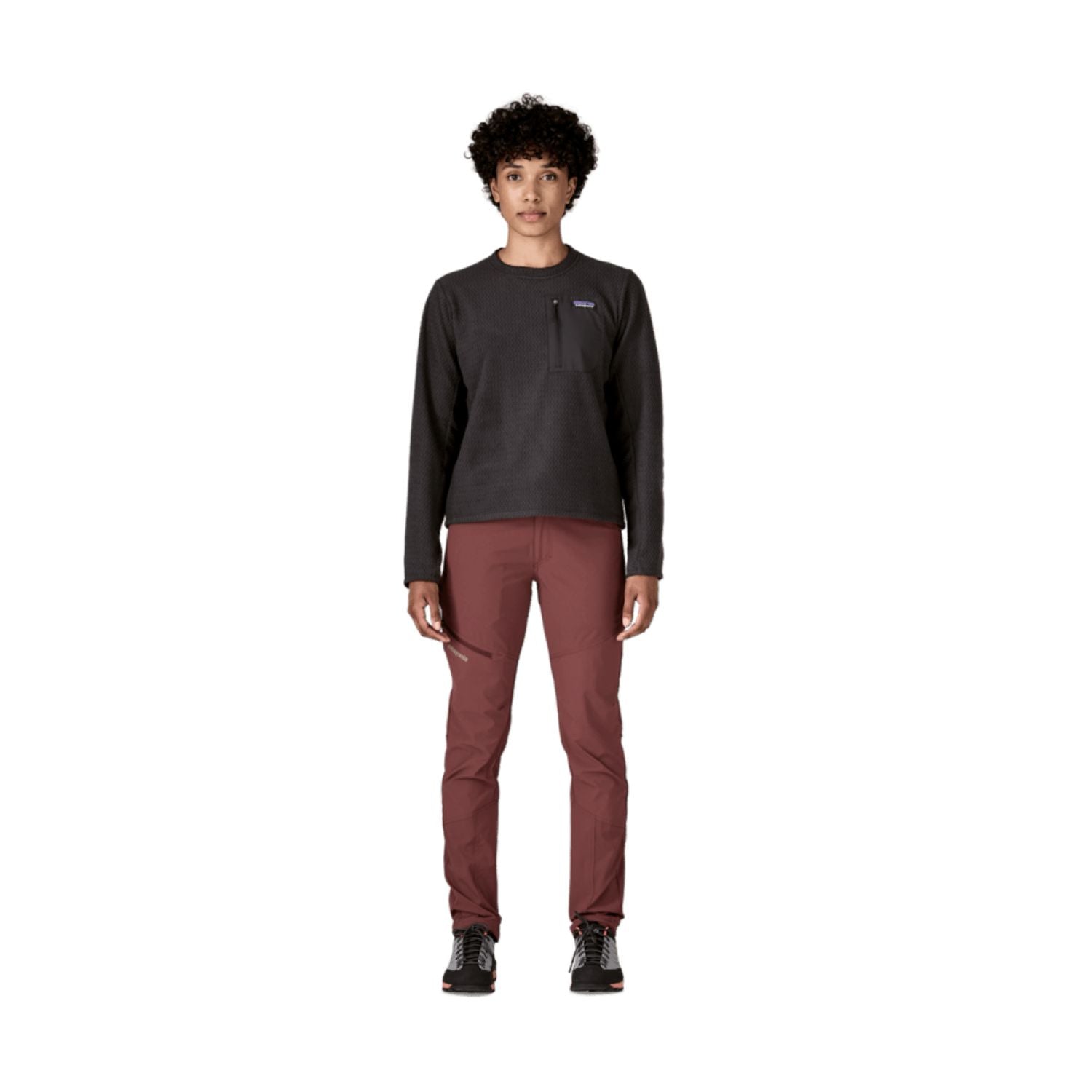 Patagonia Women's R1® Air Fleece Crewneck (Black) - M