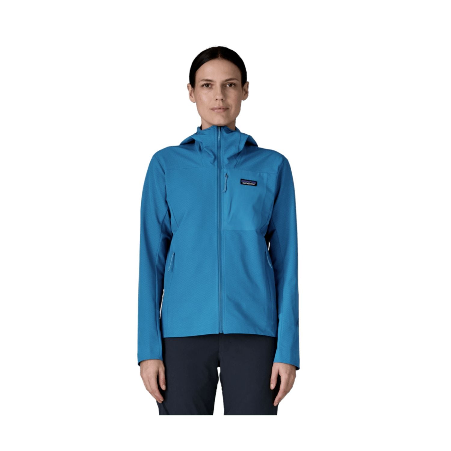 Patagonia Women's R1® Crossstrata Hoody (Black) - M