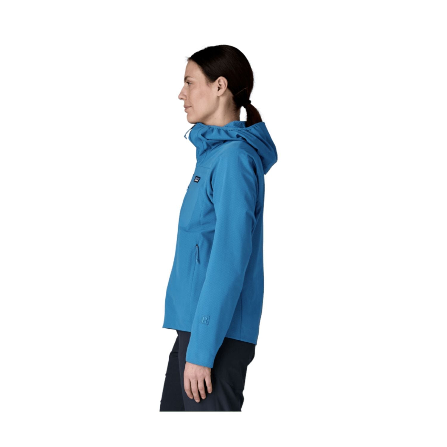 Patagonia Women's R1® Crossstrata Hoody (Black) - M