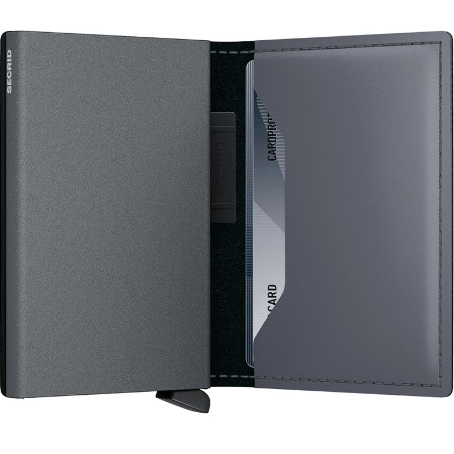 Secrid Bandwallet Matte Leather Grey Black