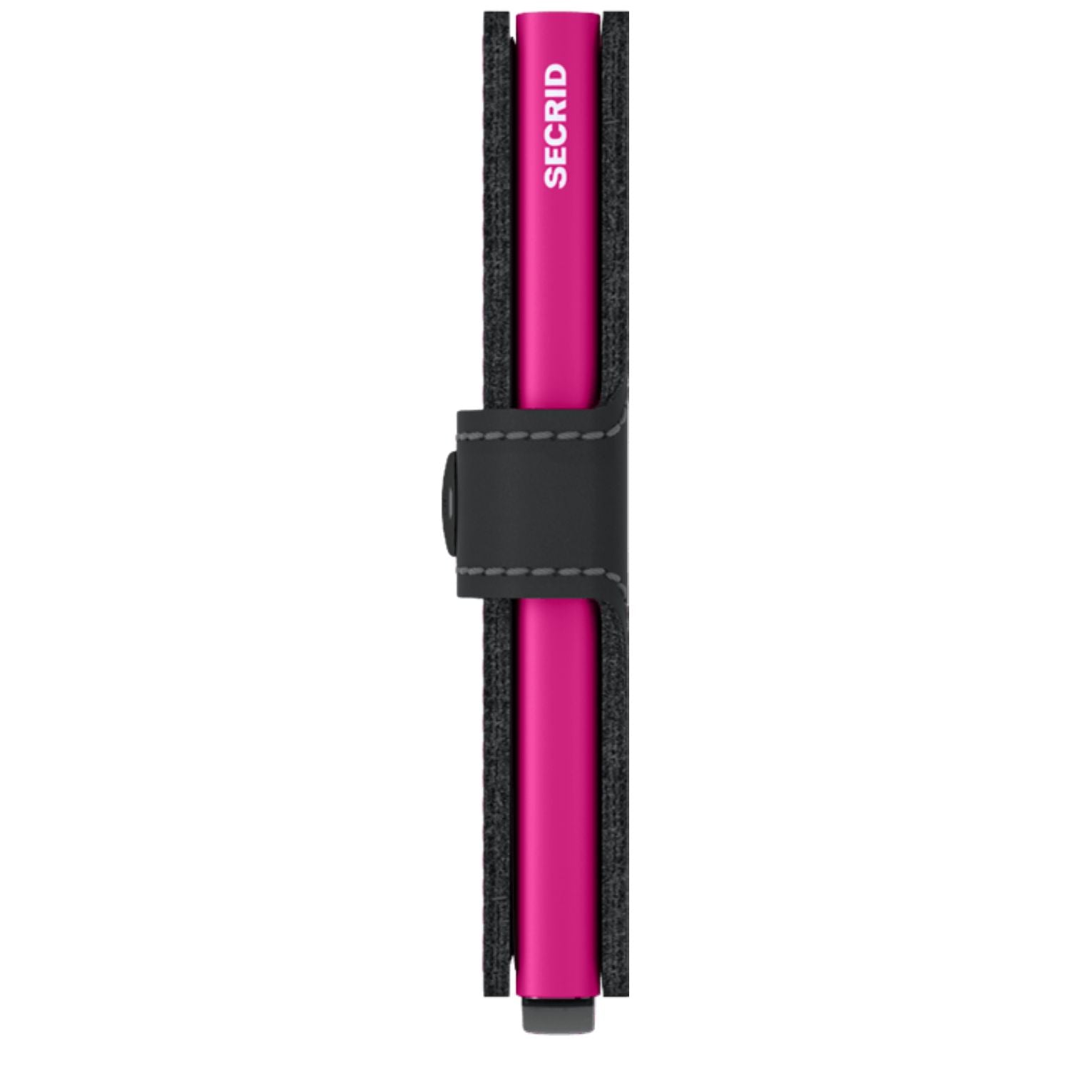Secrid Miniwallet Matte - Black & Fuchsia