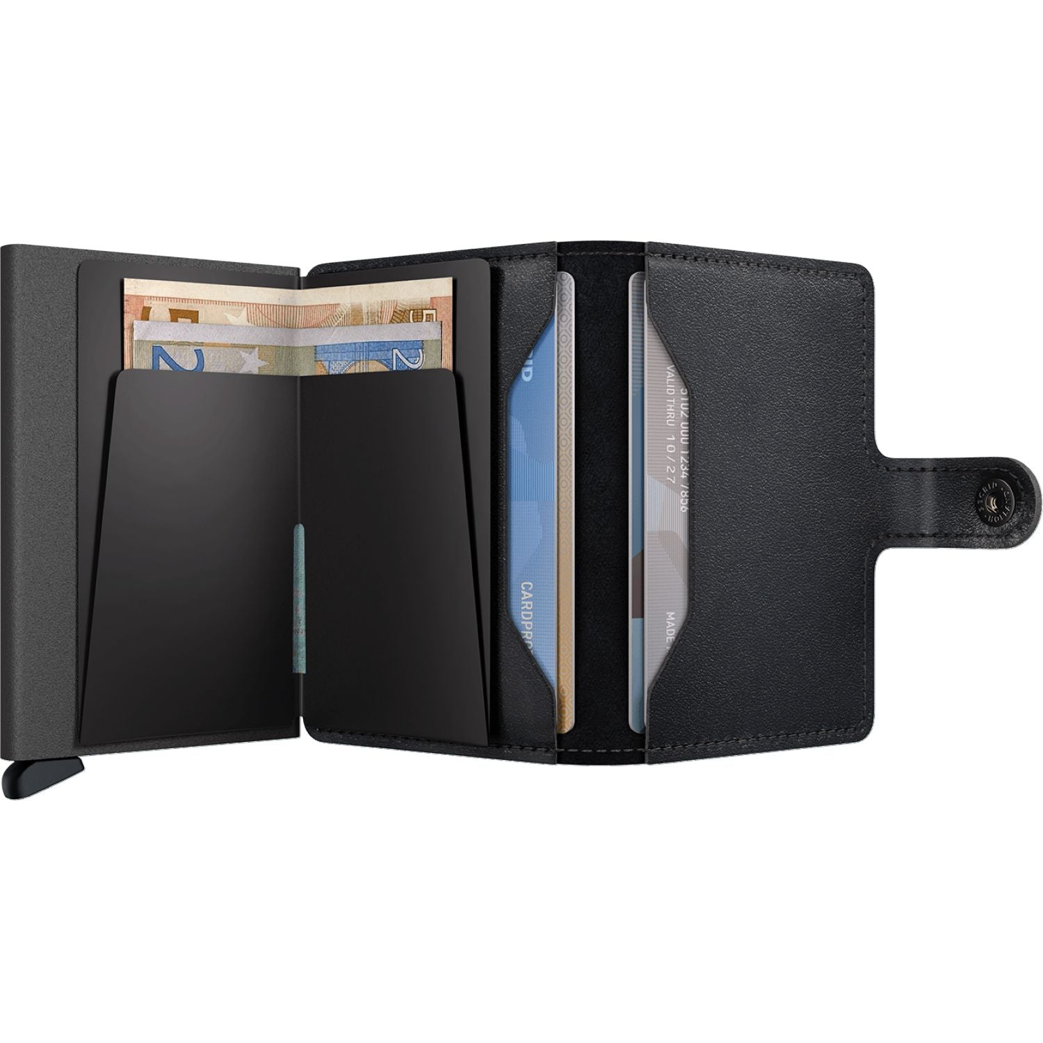 Secrid Miniwallet Original - Black Powdercoat