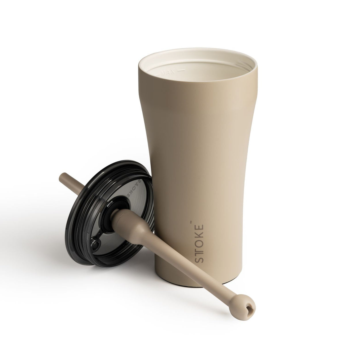 STTOKE Classic Leakproof Ceramic Insulated Cup With Straw – The Planet Traveller