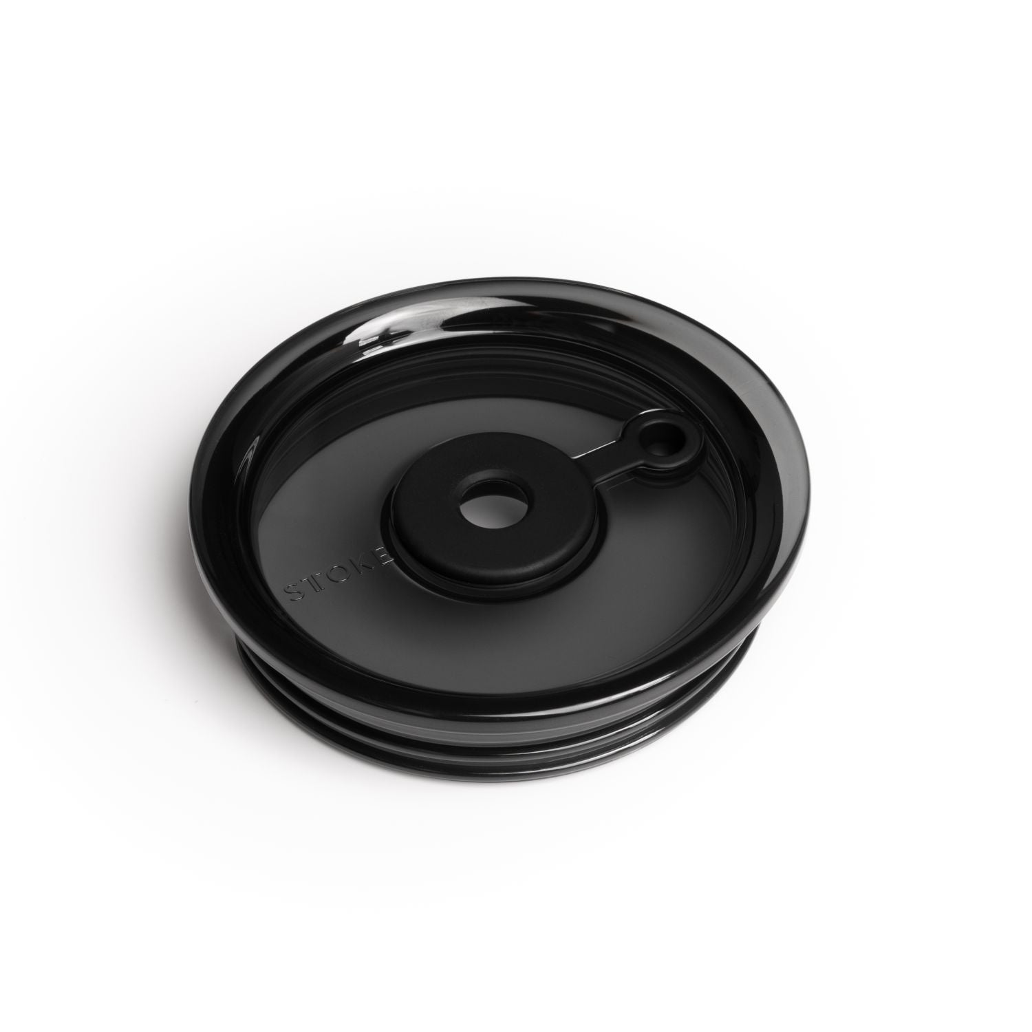 STTOKE Classic Leakproof Ceramic Insulated Cup With Straw 20oz - Luxe Black