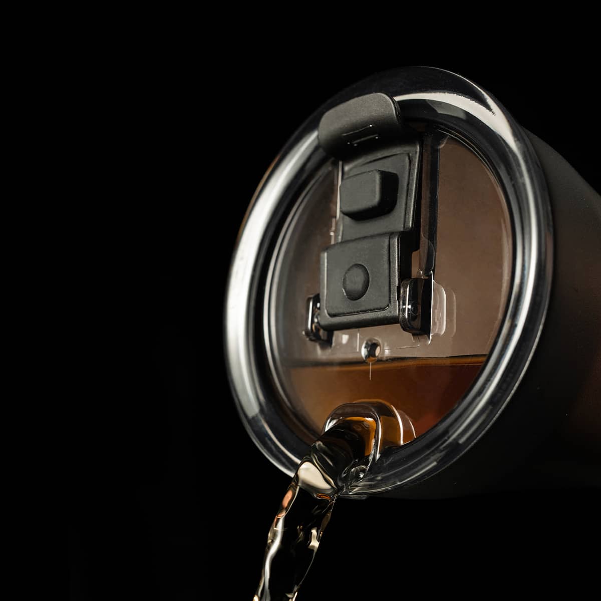 STTOKE Tritan Leakproof Lid V2 - Crystal Black