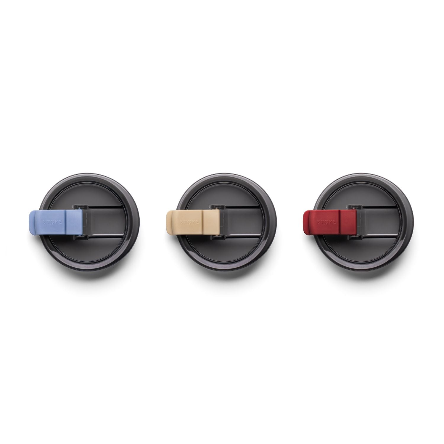 STTOKE Tritan Leakproof Lid V2 - Crystal Scarlet Red