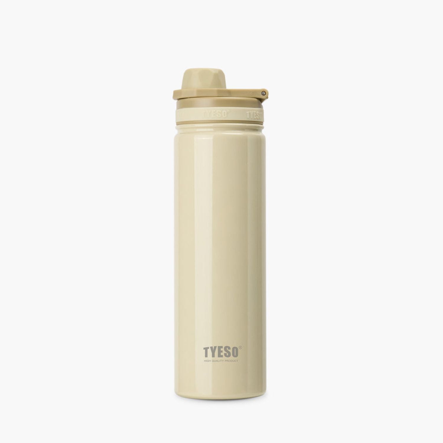 Tyeso Aeris Revive (Glossy) S/S Vacuum Insulated Bottle With Handle 750ML - Mocha