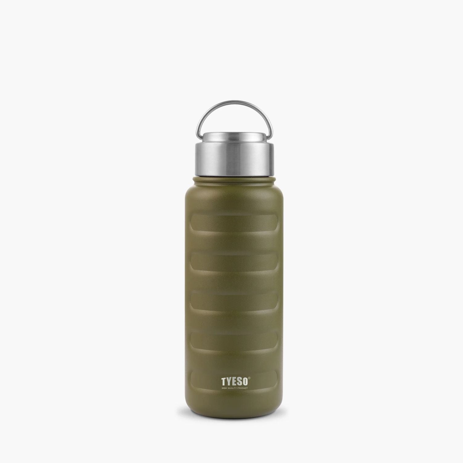 Tyeso Ascent Compact S/S Vacuum Insulated Bottle With Handle 360ml - Green