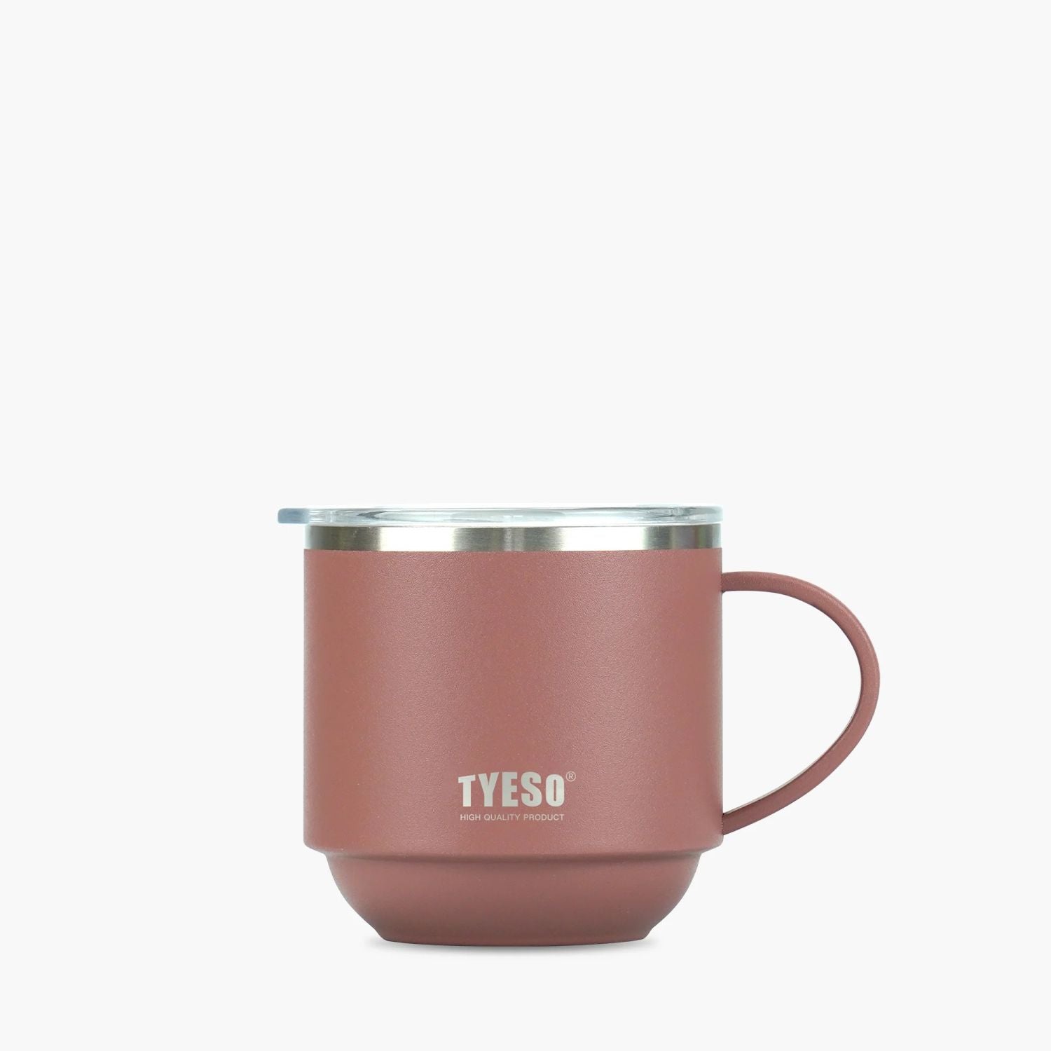 Tyeso Dock Slider Sipper Stackable S/S Vacuum Insulated Table Mug 330ml - Red