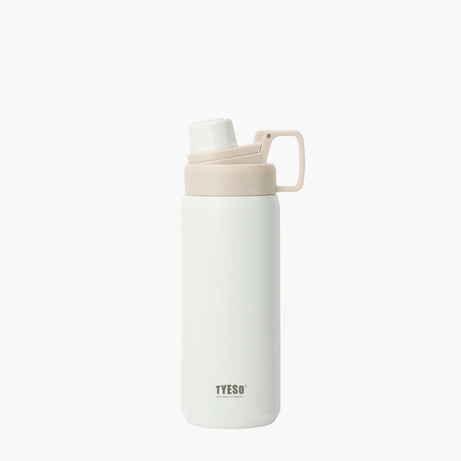 Tyeso Fizz S/S Vacuum Insulated Bottle With Handle 750ML - White