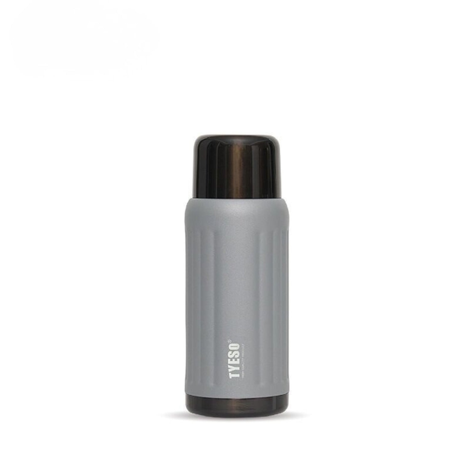 Tyeso Flute Twist Open Lid S/S Vacuum Insulated Bottle 500ML - Gray