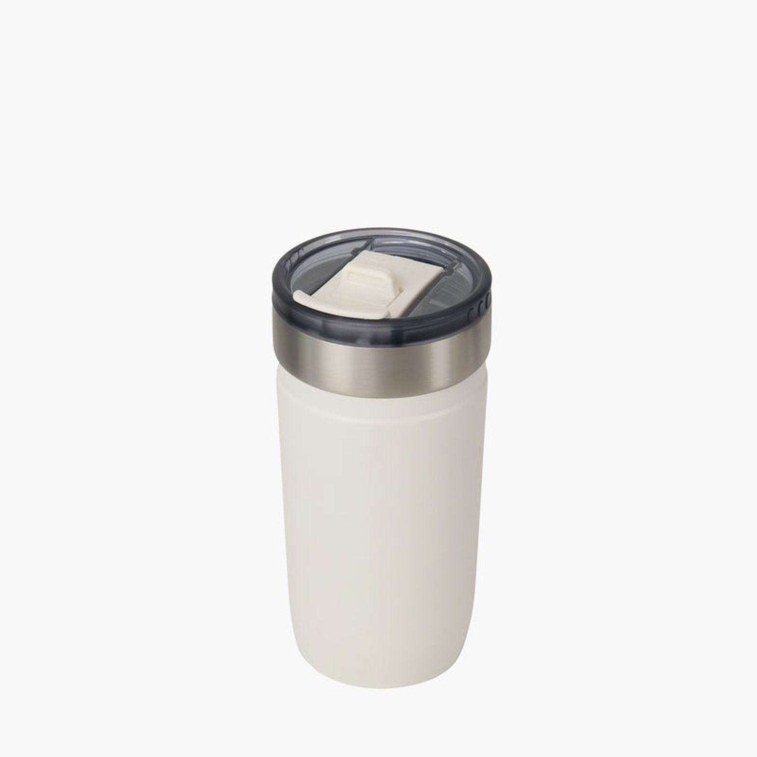 Tyeso Opaline Leakproof Flip Lid S/S Vacuum Insulated Tumbler 550ML - White