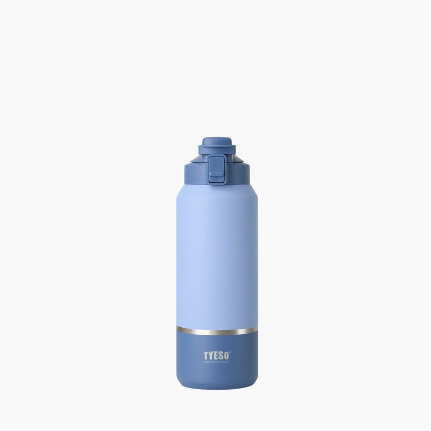 Tyeso Surge Lockable One Press Flip Lid S/S Vacuum Insulated Bottle With Handle 1200ML - Blue