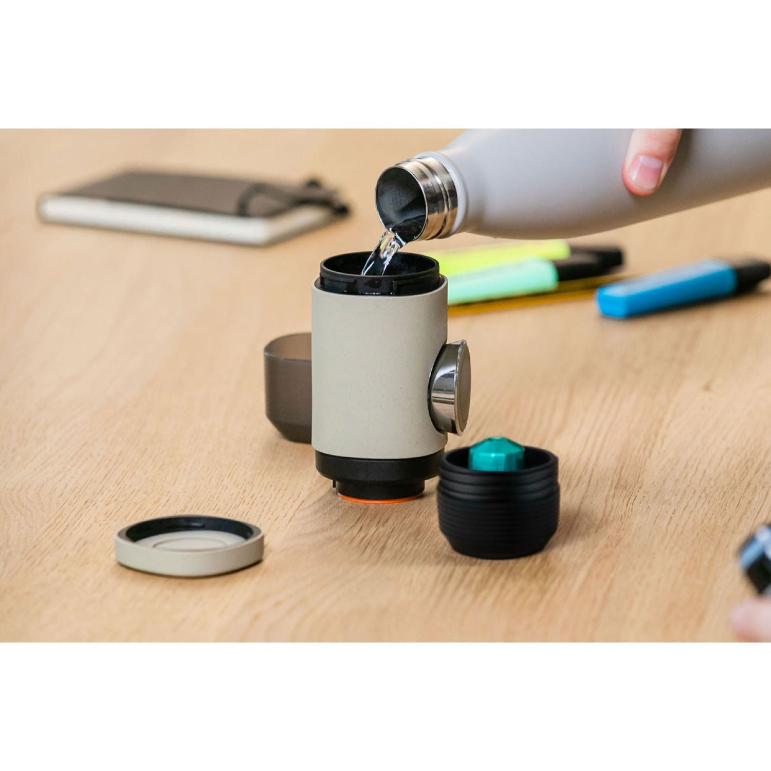 Wacaco Minipresso NS2 Espresso Coffee Maker - Coal Black