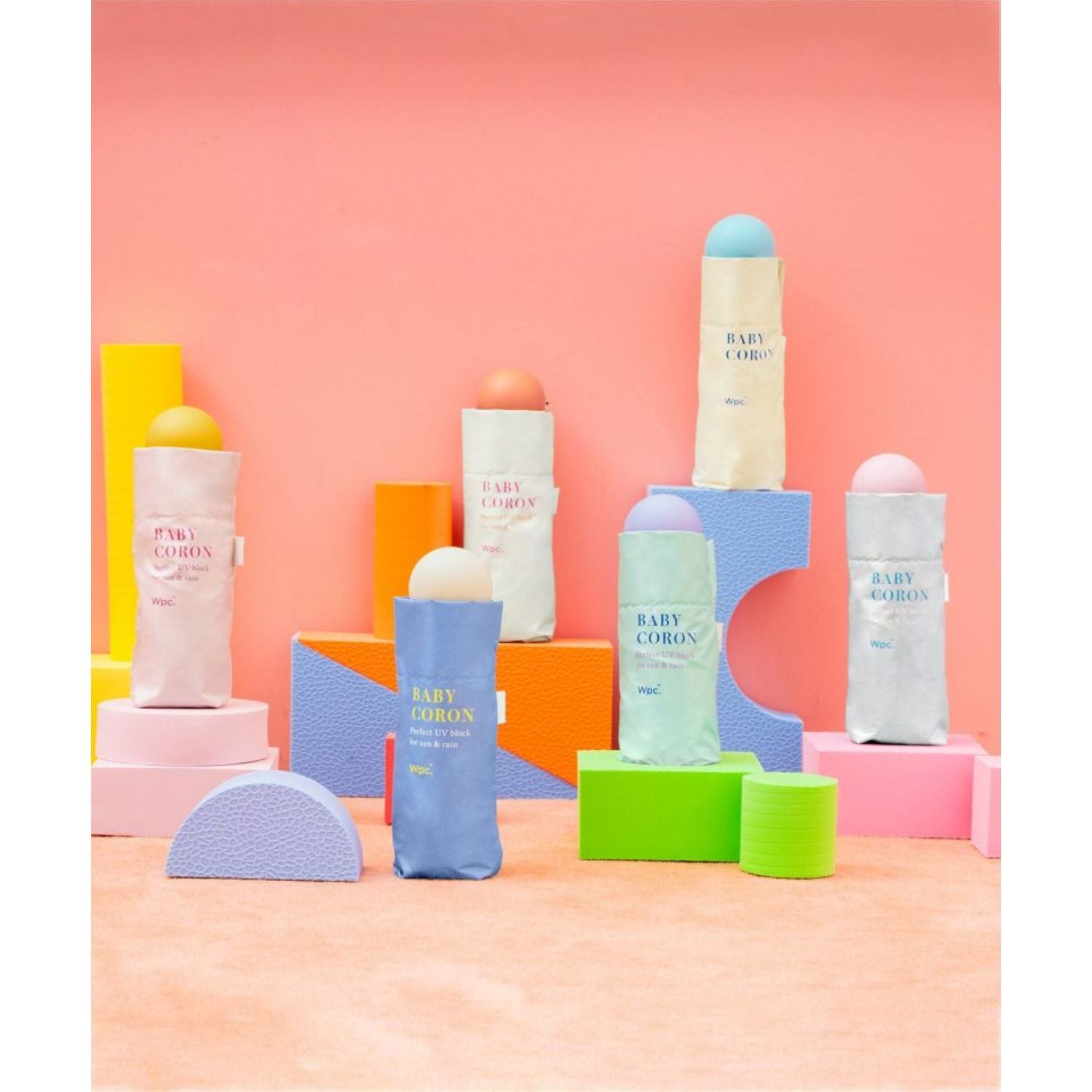 WPC Baby Coron UV Protection Umbrella 48cm (Mint)